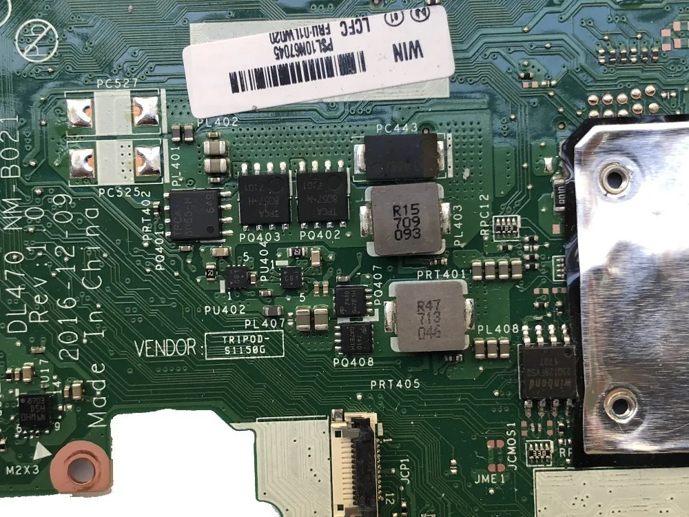 High Quality MB 01LW020 For Lenovo ThinkPad L470 Laptop Motherboard DL470 NM-B021 Integraterd DDR4 100% Tested | Компьютеры и офис