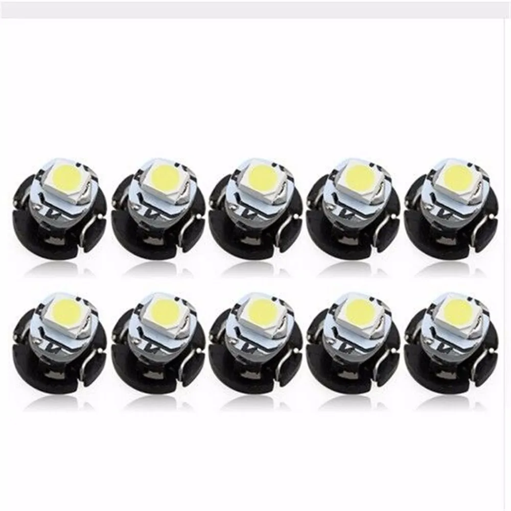 10 шт. T3 1210 SMD 3528 12V Приборная панель лампа NEO автомобильная светодиодная лампа панель приборной панели светильник для чтения белый/желтый/зеленый/синий/красный/розовый