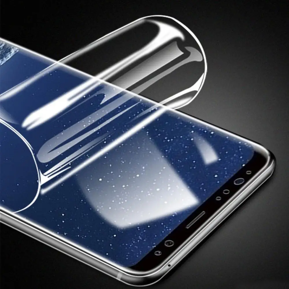 6D полное покрытие нано пленка S10 Plus S10E + Защитная для экрана samsung Galaxy S8 S9 Note 8 9 S6 S7 edge