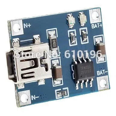 5 шт. TP4056 в мини USB 1A литиевая батарея зарядное устройство Модуль|charging board|charger