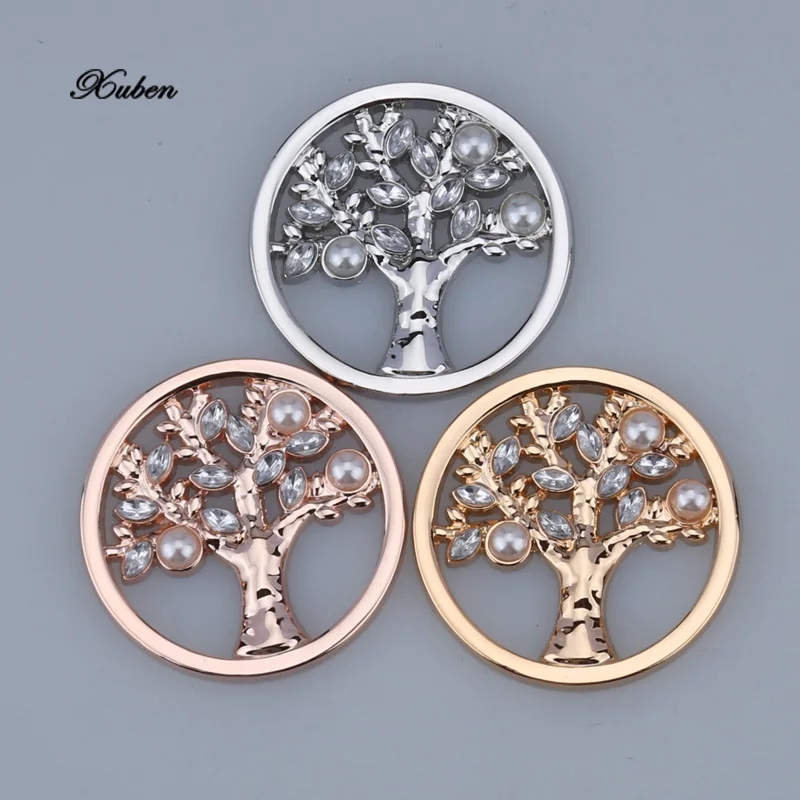 33 мм Монета диск Делюкс Хрустальный мульти Рождественская елка подходит моей 35