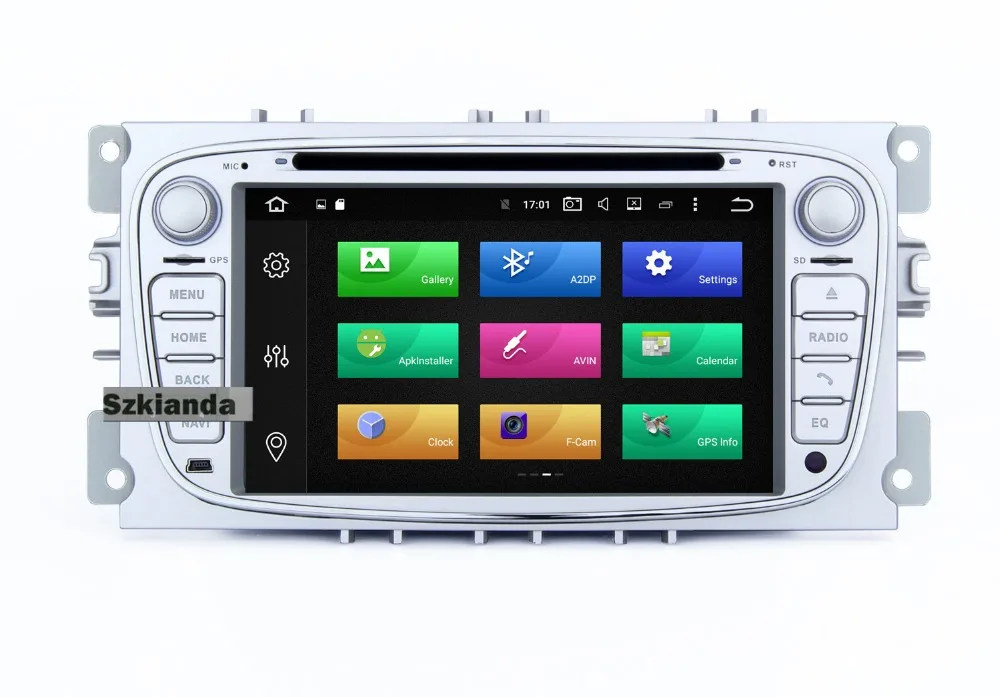 4G+ 64G Автомобильный мультимедийный плеер Android 9 gps автомобильный dvd-плеер с двумя цифровыми входами для FORD Focus S-MAX Mondeo C-MAX Galaxy wifi Автомобильный компактное минирадио DVR