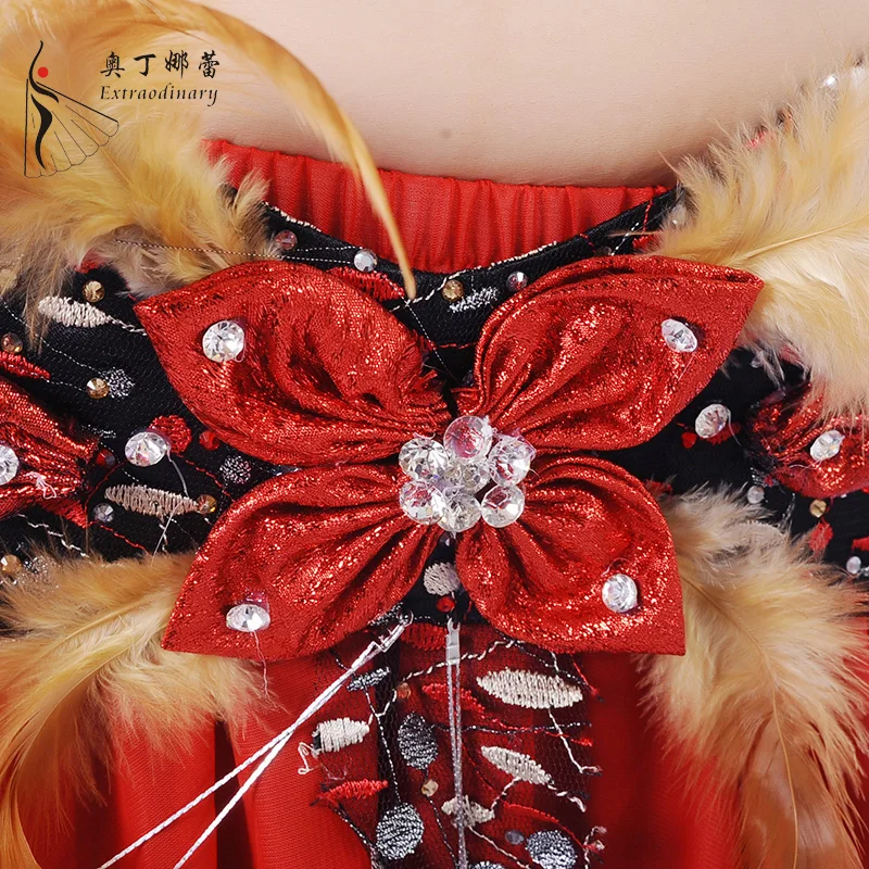 Новинка! Перьевые костюмы для танца живота сексуальный топ отца + ремень комплект