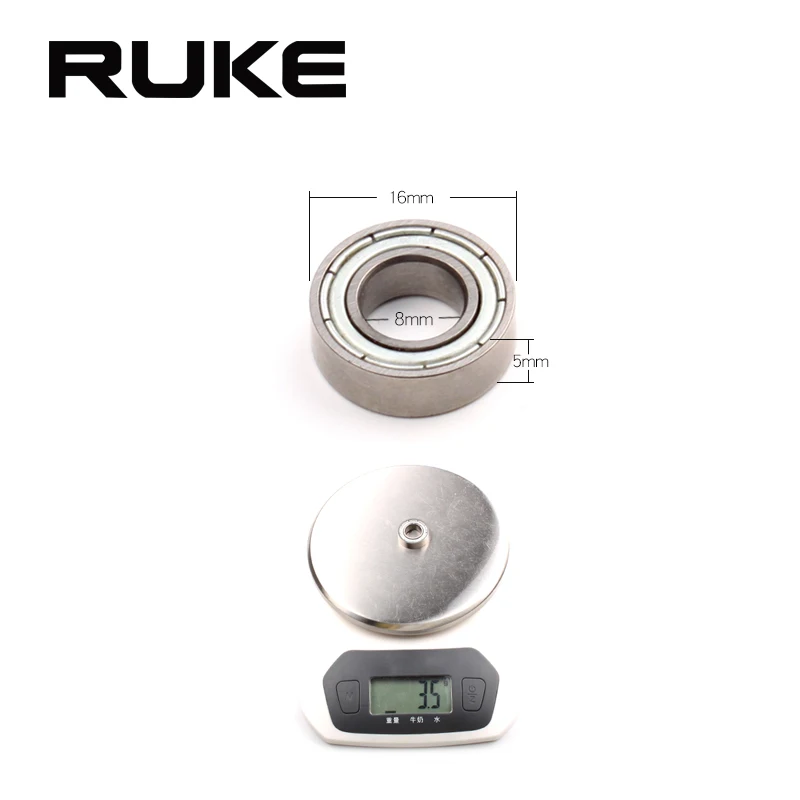Ruke подшипник из нержавеющей стали, высокое качество, 16x8x5 мм, 10 шт./партия