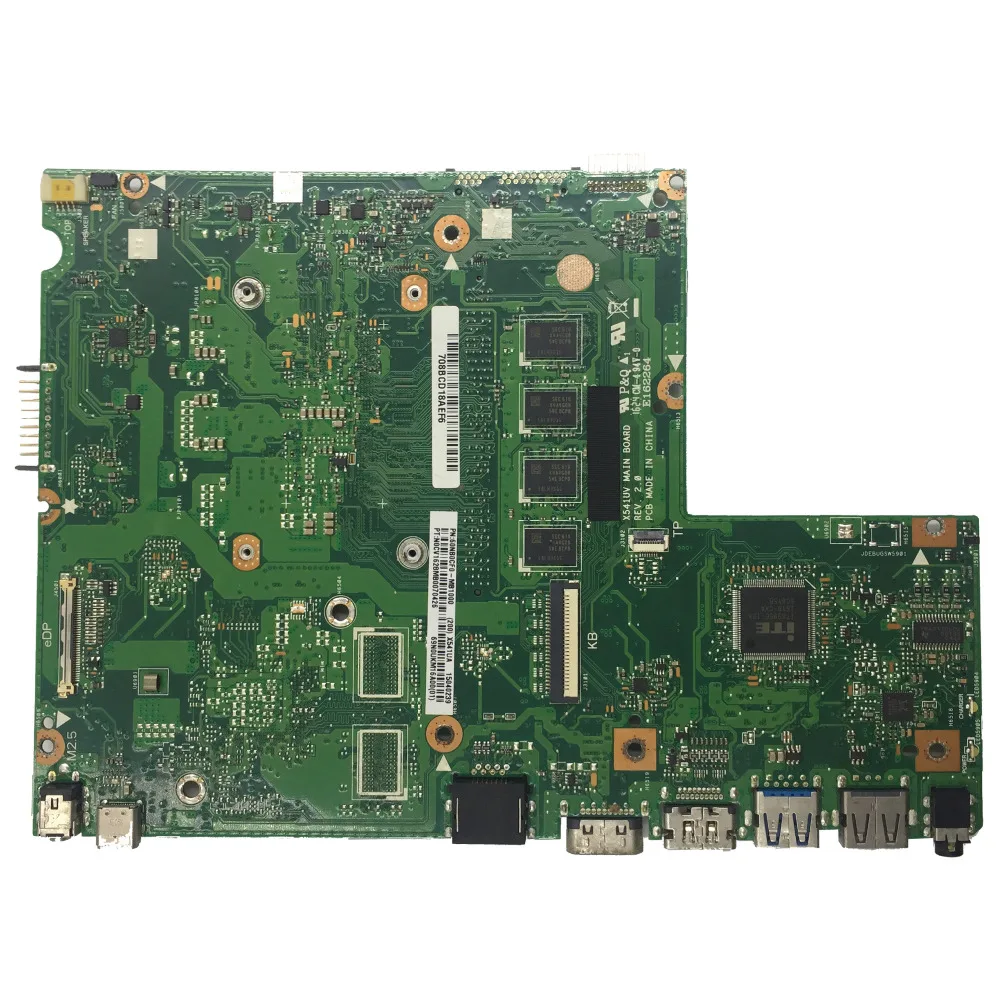 X541UAK с i7-6500CPU 4 Гб памяти материнская плата REV2.0 для For Asus X541UVK X541UA X541UV Материнская