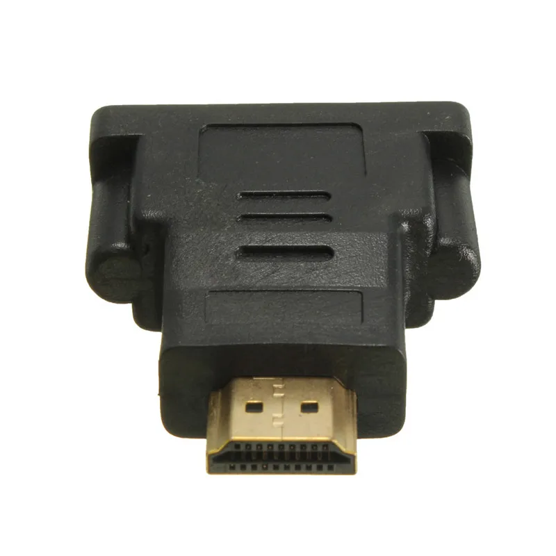 Горячая Распродажа Высокое качество позолоченный DVI-D Женский к HDMI Мужской F/M адаптер 24+ 1 lcd HDTV DVD