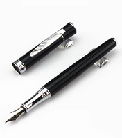lot picasso luxury black senior nib 0 5mm fountain pen metal ink pen for writing couple pens for gift