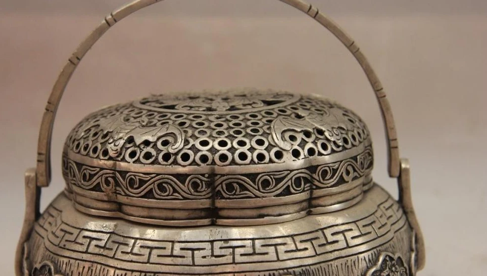 Китайский белый Медный Серебряный буддизм Слива летучая мышь чироптер