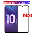 Закаленное стекло для Huawei Honor 10i, 2 шт., Защита экрана для Honor 10, Honor10 Lite, i 10i, HRY, LX1 T, защитная стеклянная пленка 6,26 дюйма