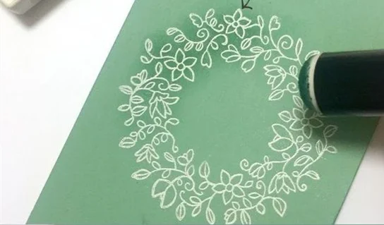 DIY Ручная работа 3 шт. искусственная пена для рисования чернилами инструменты