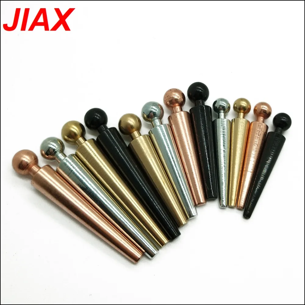 JXCP009 38mm 12 шт. металлическое приспособление в криббедж колышки серебро латунь