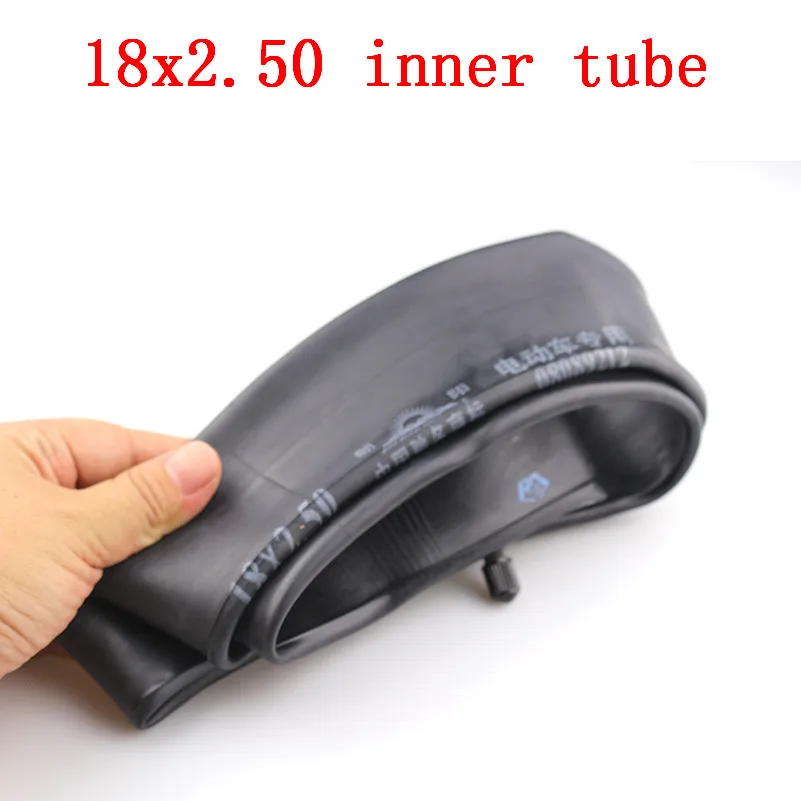 

Good quality 18x2.5 inner tire with a Straight Valve fit many gas electric scooters and e-Bike inner tube