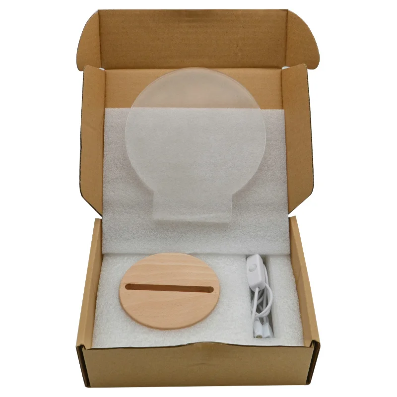 Настольная лампа Bulbing объемный ночник с USB зарядкой для домашнего освещения|novelty