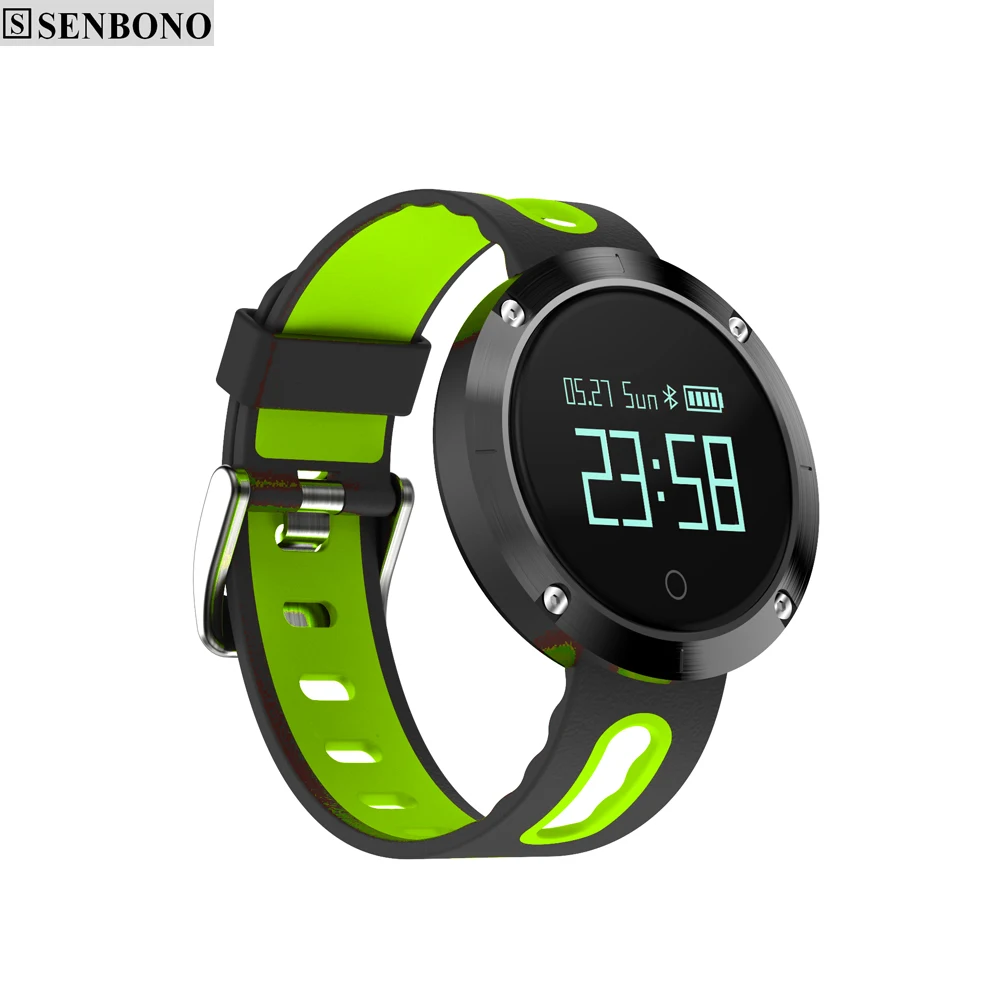 Senbono sbn dm58 Bluetooth 4.0 Смарт Часы Heart Rate Приборы для измерения артериального давления