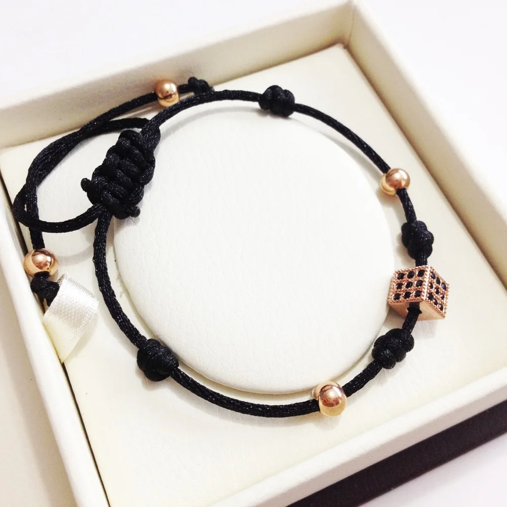 Браслет-макраме ручной работы из нержавеющей стали | Украшения и аксессуары