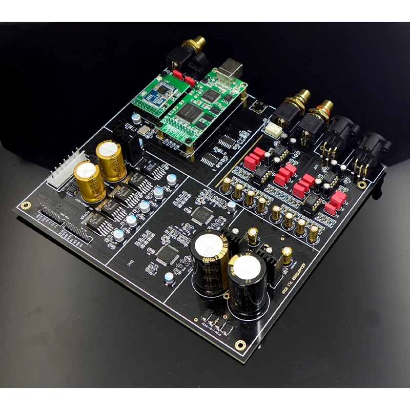 Новый двухъядерный ЦАП AK4497EQ Bluetooth 5 0 Плата декодера поддержка XMOS/alanero I2S USB вход/XLR