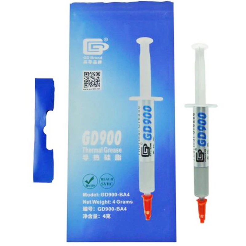 Теплопроводящая смазка GD900 серый охлаждающий вентилятор VGA процессор