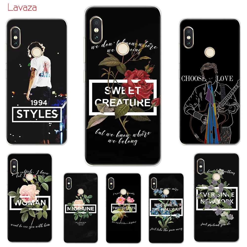 Lavaza One Direction Tattoos styles tomlinson чехол для POCOPHONE F1 чехлы Xiaomi A2 Mi8 Lite A1 Redmi Note 4X 5 6 Pro Чехол |