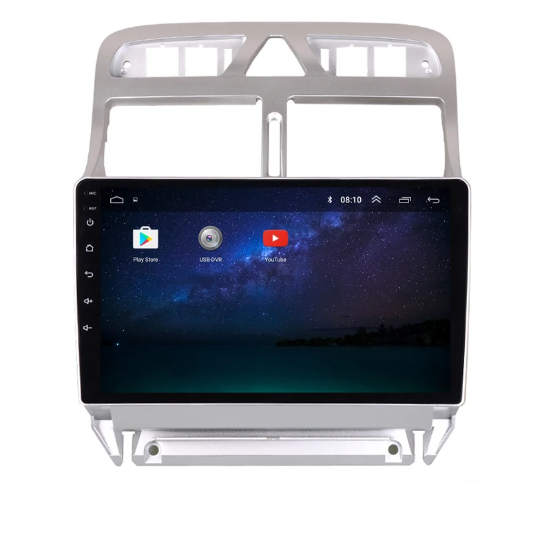 " 2.5D ips Android 8,1 Автомобильный мультимедийный dvd-плеер gps для peugeot 307 2006-2010 2011 2013 аудио автомобиля Радио Стерео навигацией, Wi-Fi