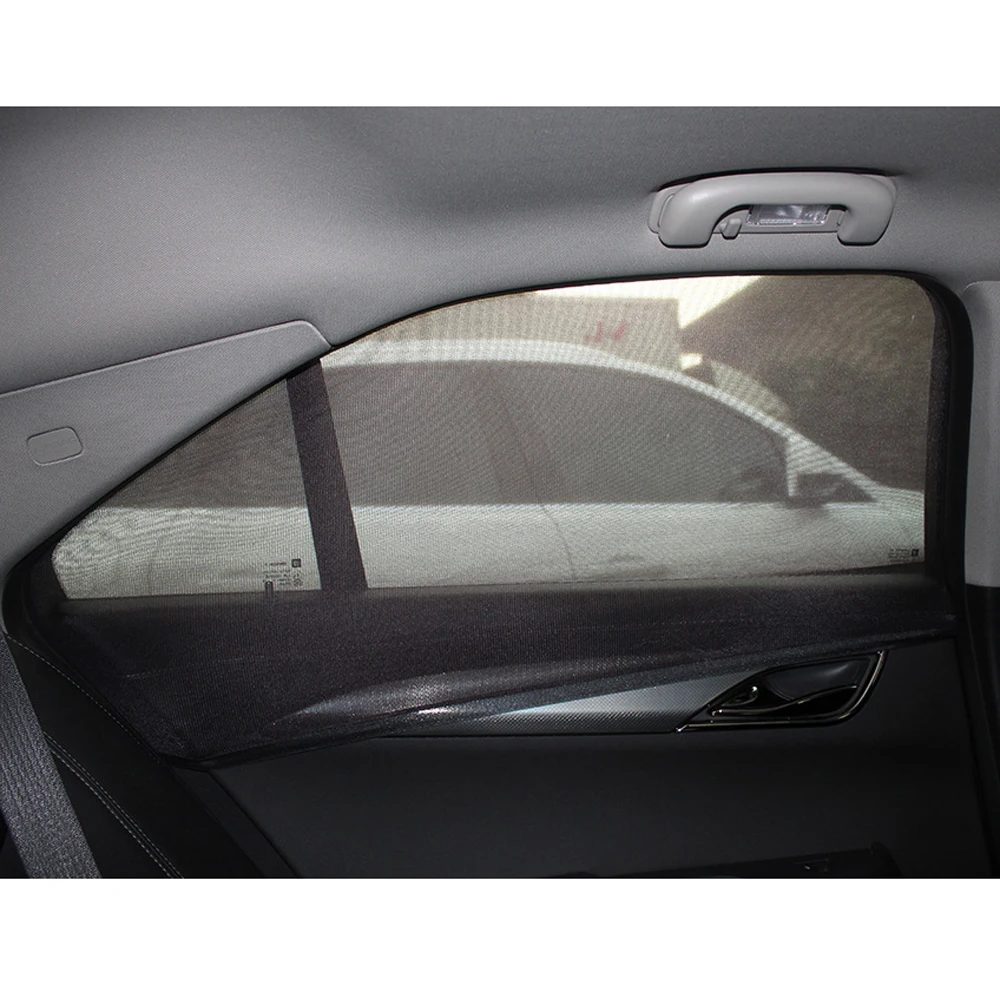 Солнцезащитный чехол для автомобильных окон 2 шт. защита от УФ лучей детей