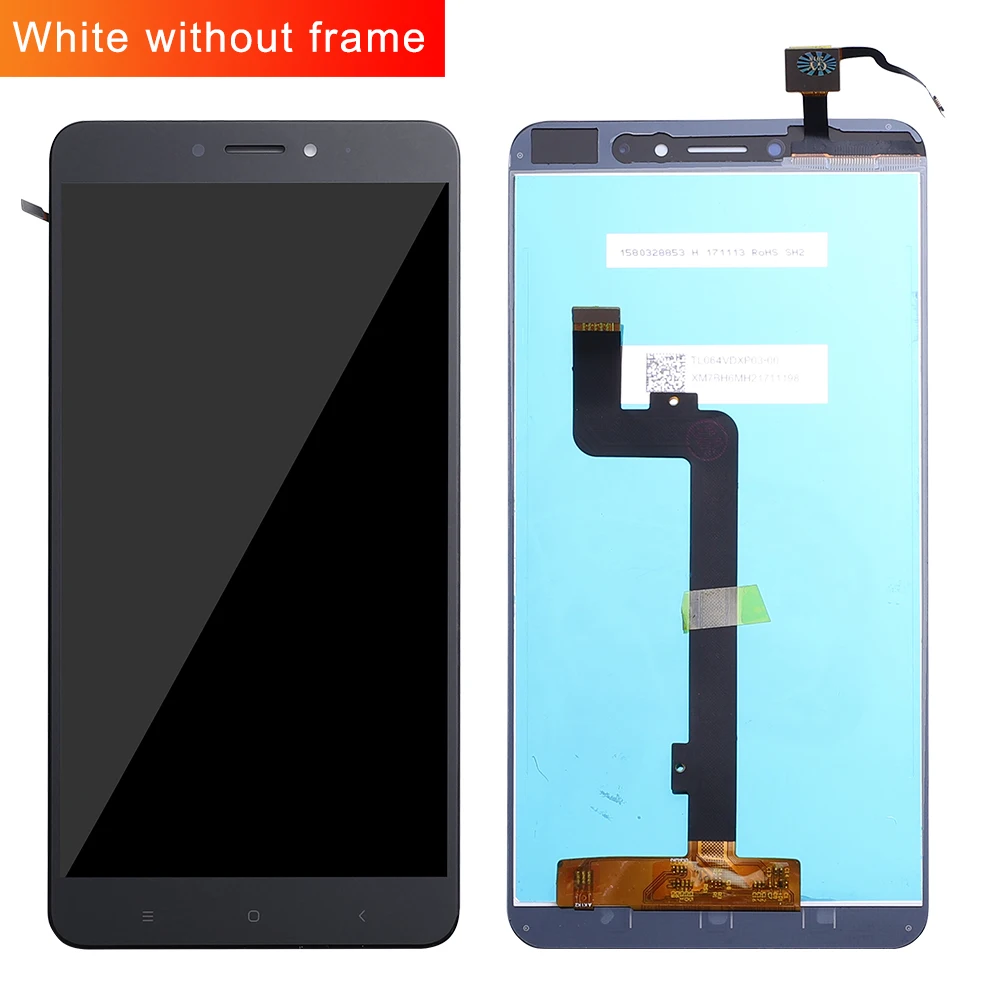 Оригинальный дисплей 6 44 дюйма для XIAOMI Mi Max 2 сенсорный ЖК экран с рамкой сменный