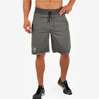 Мужские спортивные хлопковые шорты для фитнеса, бега, бега, фитнеса, бодибилдинга, длиной до икры, спортивные штаны, мужские профессиональные шорты для тренировок, штаны