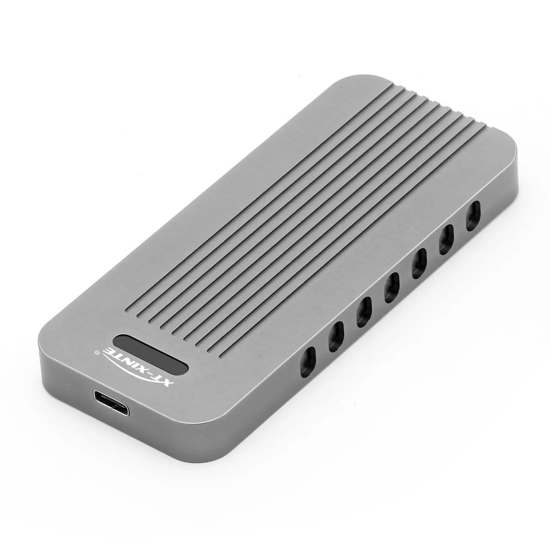 Металлический внешний корпус M.2 до 10 Гбит/с USB 3,1 type C NVMe PCIe 3,0 SSD чехол M Key NGFF USB3.1 HDD Box C to C Кабельный адаптер