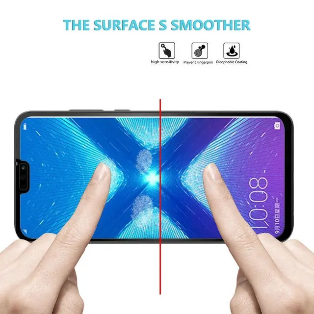Huawei Honor 8X 5D изогнутое закаленное стекло P Smart Honor 8C X8 Защитная пленка для экрана Honor8X стеклянная Передняя пленка для Honor 8A экран
