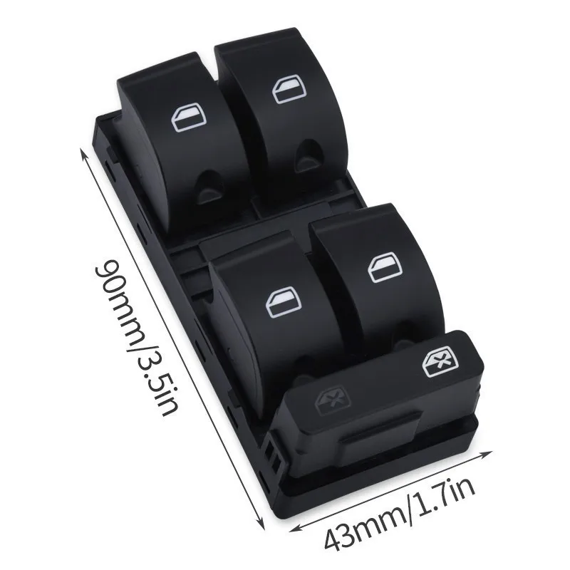 Электрическая кнопка переключения стеклоподъемника SPEEDWOW для AUDI A4 S4 B6 2003 B7 SEAT Exeo