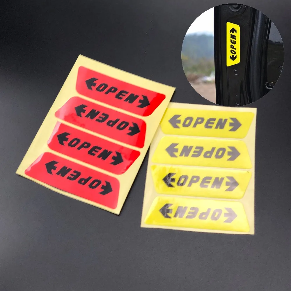 Автомобильная дверь открывающая предупреждающий стикер безопасности для Citroen C1