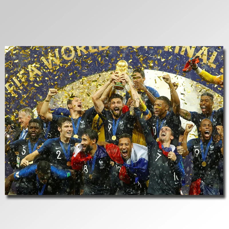 Этот набор алмазных картин из смолы-это фото чемпионата 2018 французской