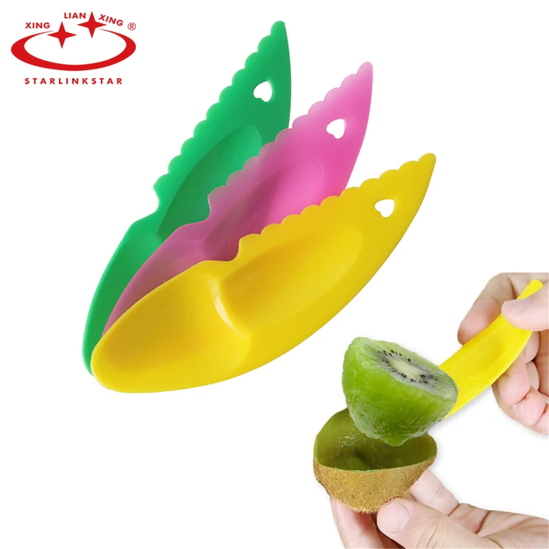 3 шт./компл. 2 в 1 ложка для чистки киви|slicer peeler|knife slicerfruit knife |