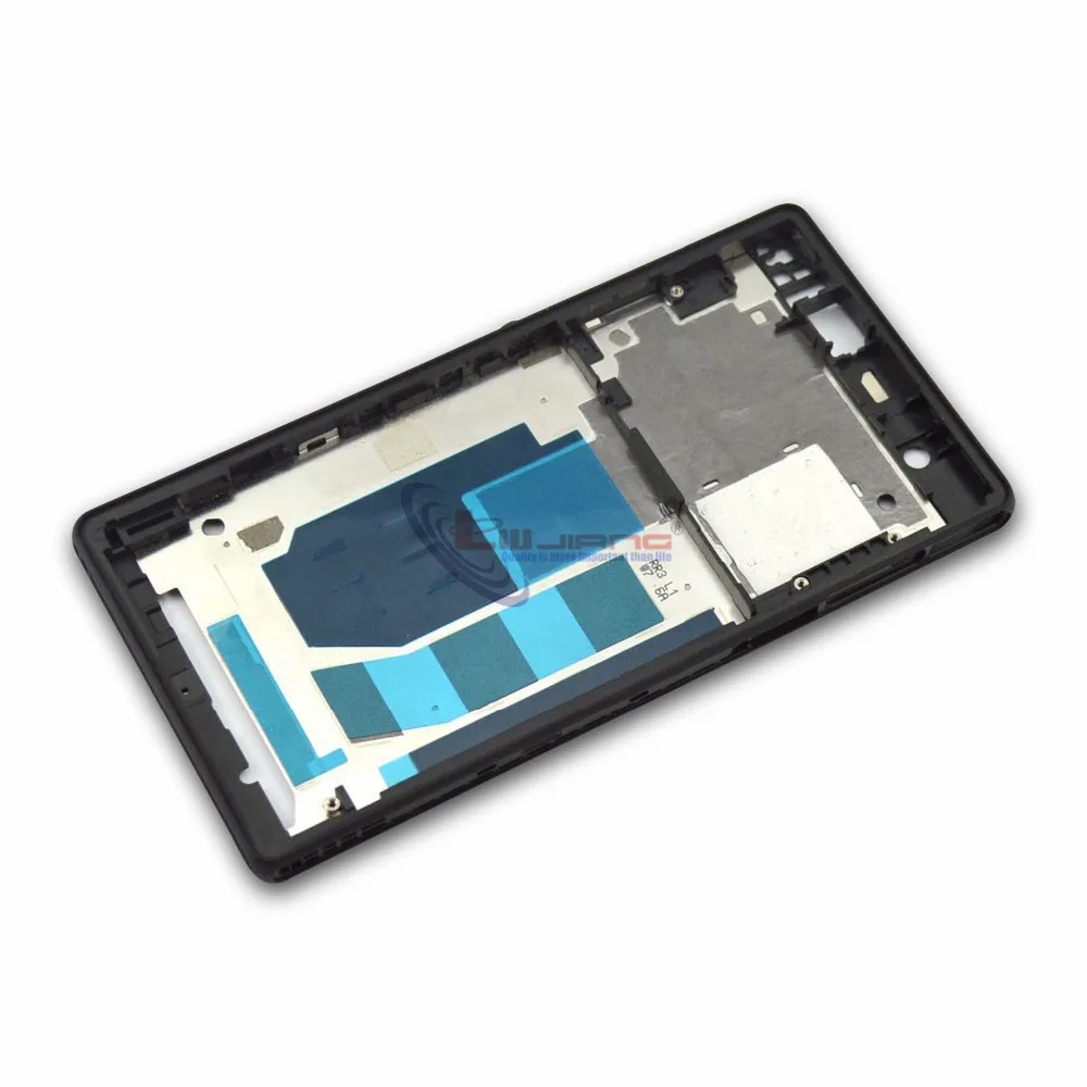 Новая передняя средняя рамка для Sony Z L36H LT36 C6603 C6602 Передняя корпуса в сборе с