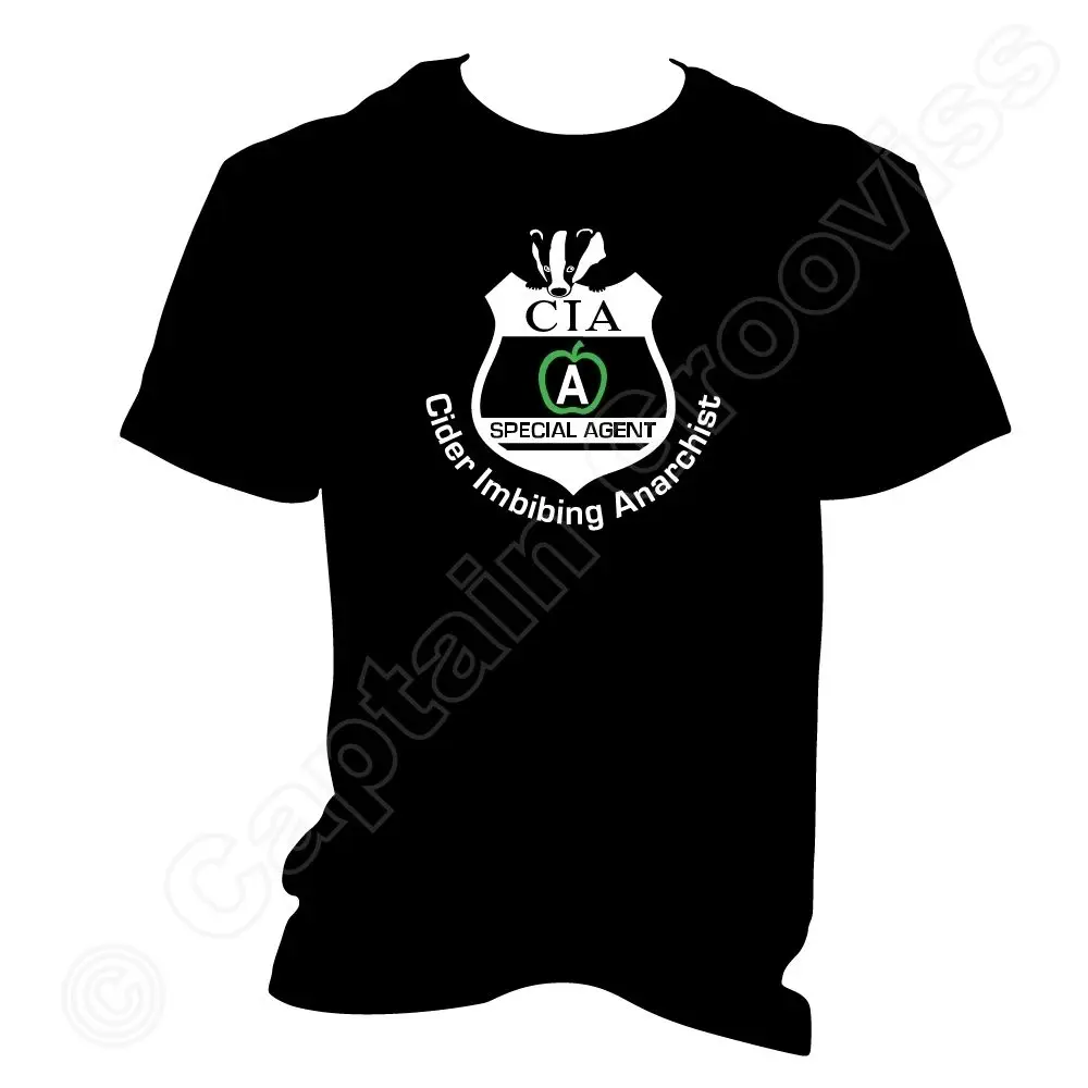 Новинка 2019 мужская хлопковая одежда с коротким рукавом футболки топы значок Cia