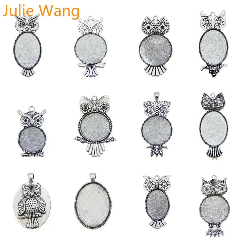 Форма для изготовления ювелирных изделий с изображением совы птицы кабошонов 1 5