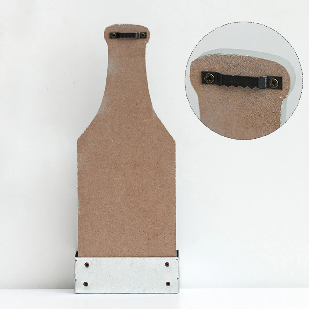 Креативная винтажная деревянная подвесная открывашка для бутылок колпачок