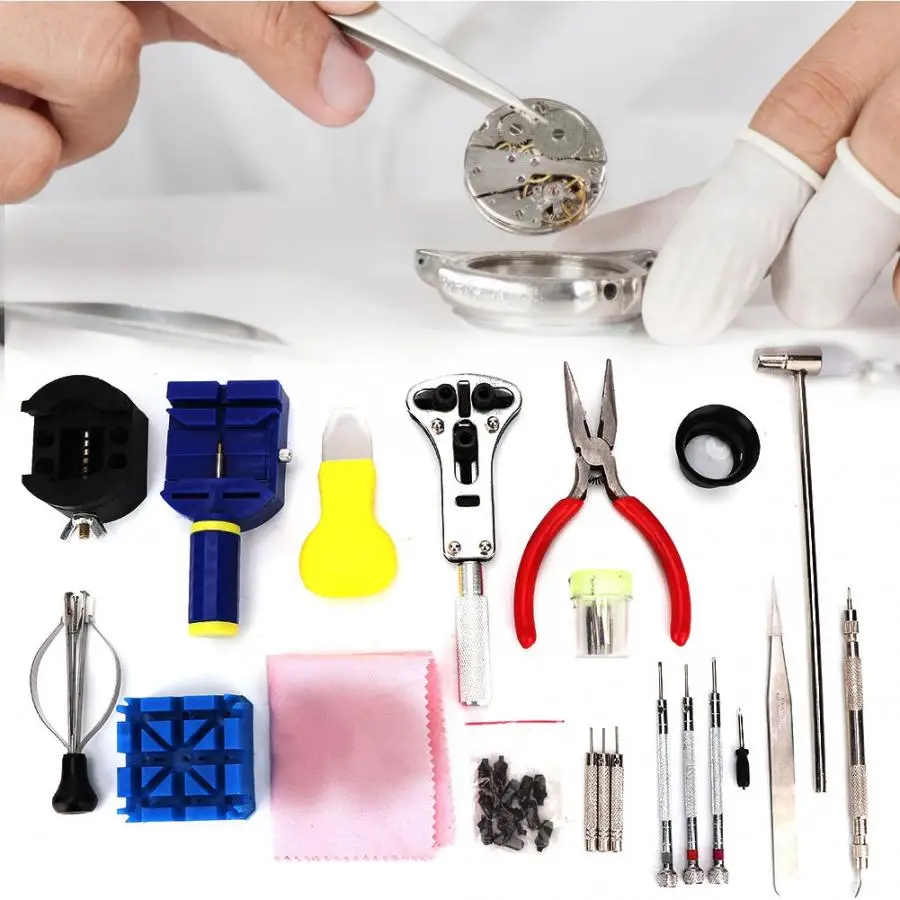 Набор инструментов для ремонта часов профессиональный портативный прибор