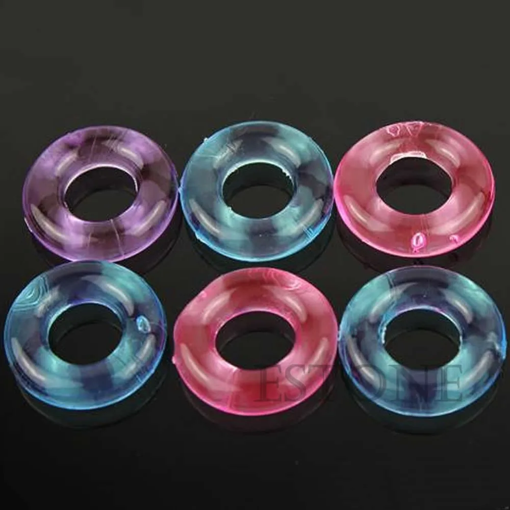 S LOVE 5 шт. секс игрушки для мужчин вибрационные воротники Кольца пениса фиксатор