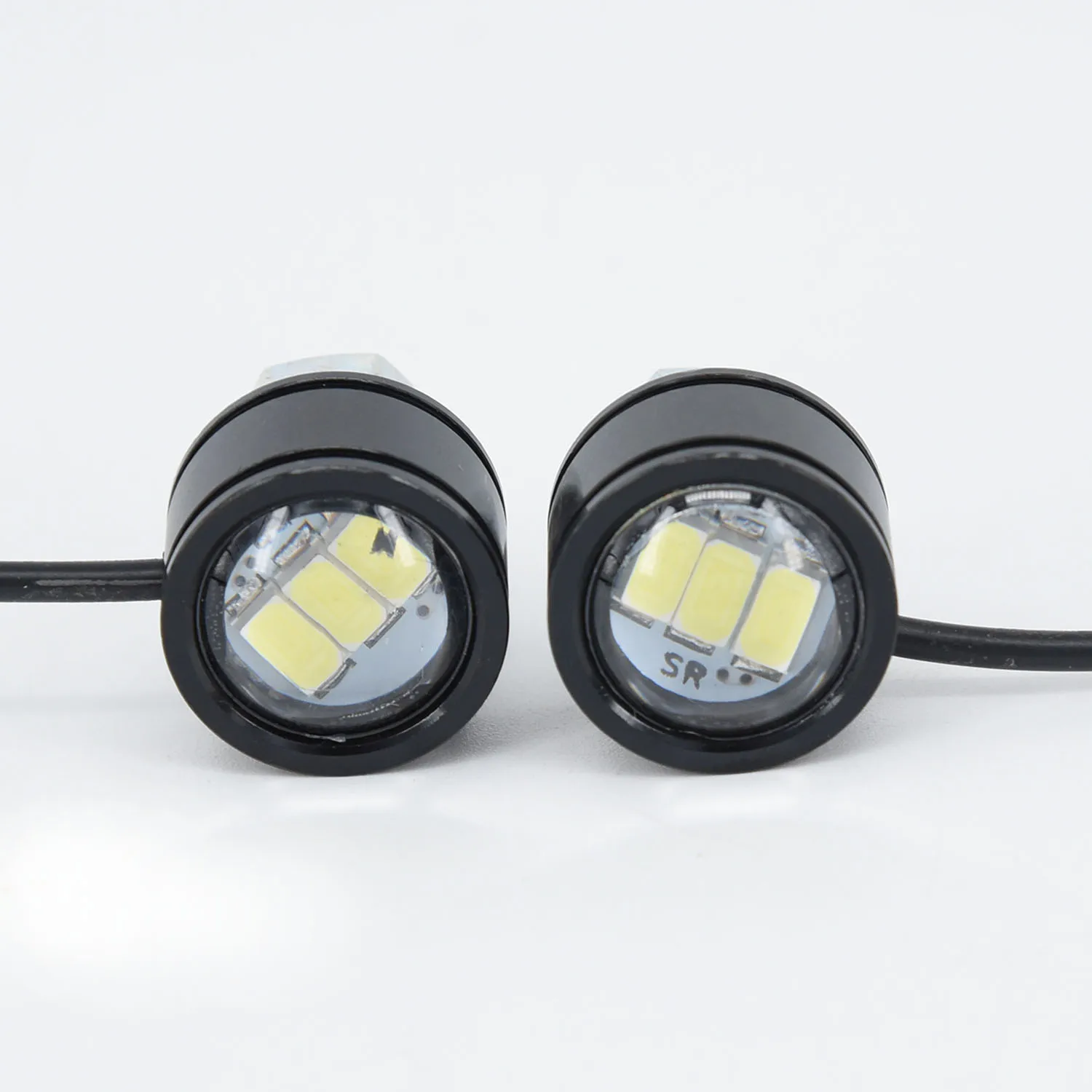 2 шт. 12v мотоцикла и велосипеда белый Светодиодный прожектор фара противотуманная фара лампа