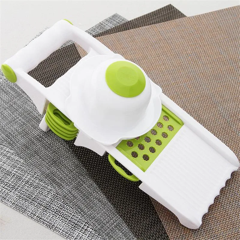 5 in 1 Mutifunctional Vegetable Fruit Slicer Creative Storage Stainless Steel Peeler Cutter Manual Kitchen Tools | Дом и сад