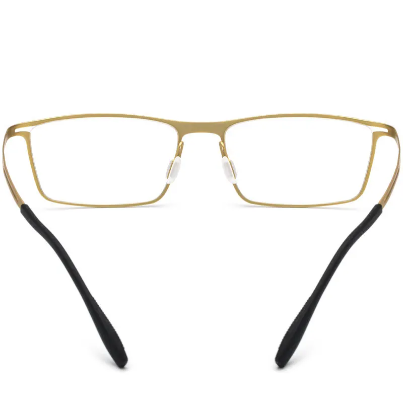 Модные рамка из титанового оправа мужской Сверхлегкий деловые очки в оправе