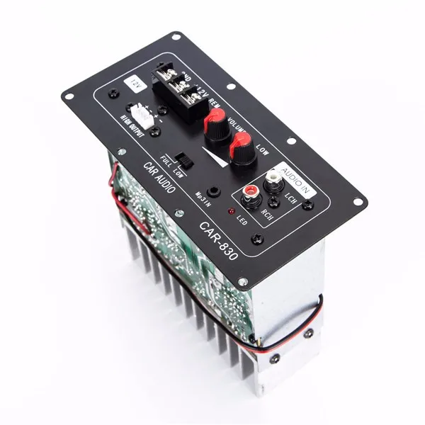 LEORY 30W12V 10 дюймов автомобильная акустическая плата высокой мощности сабвуфер домашний аудио усилитель плата подходит для автомобиля мотоцикла