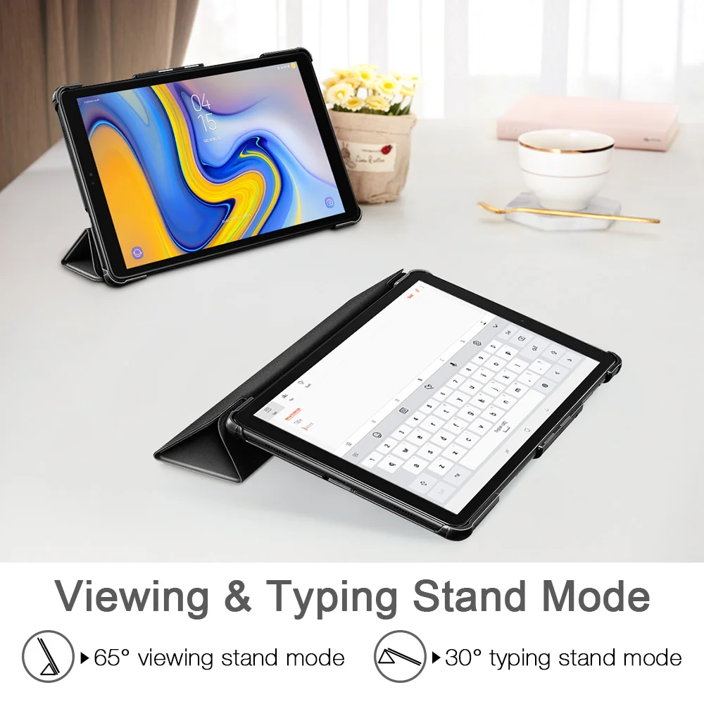 ESR чехол для samsung Galaxy Tab A 10," ультра-тонкий легкий смарт-чехол с трехстворчатой подставкой для samsung Galaxy Tab A 10,5