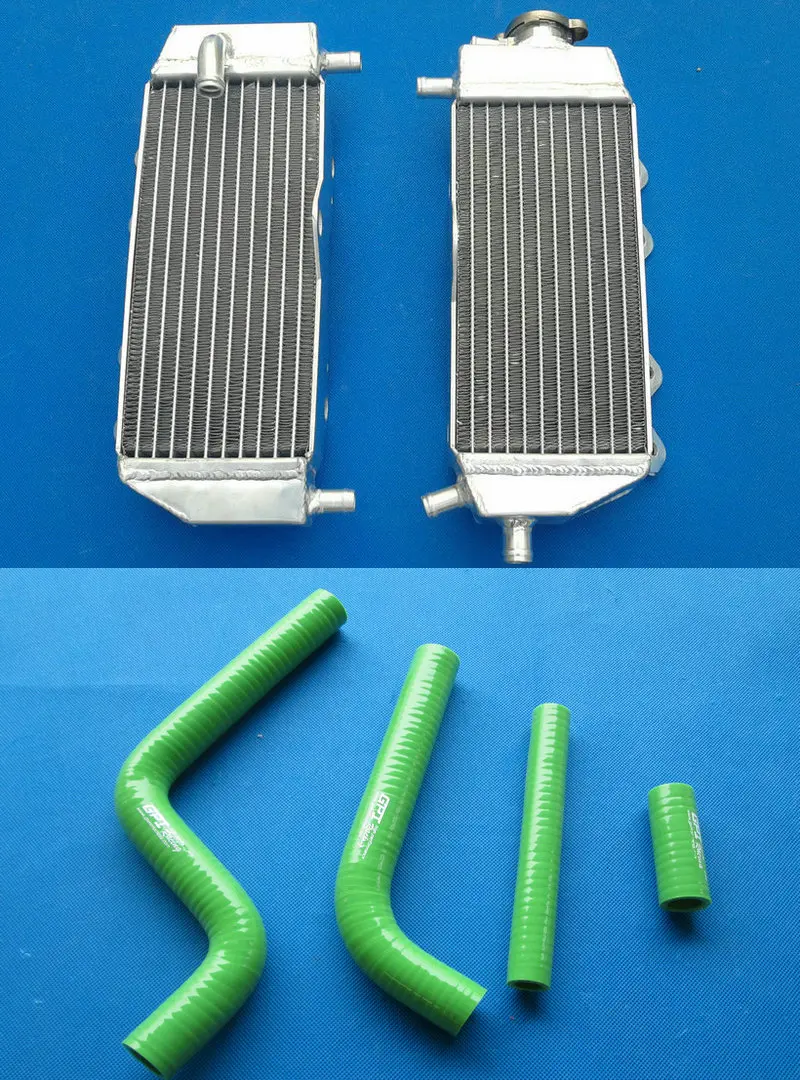 Motocross riding Aluminum Radiator AND HOSE for YAMAHA YZ125 YZ 125 2-stroke 2005-2013 05 06 07 08 09 10 11 12 13 14 | Автомобили и