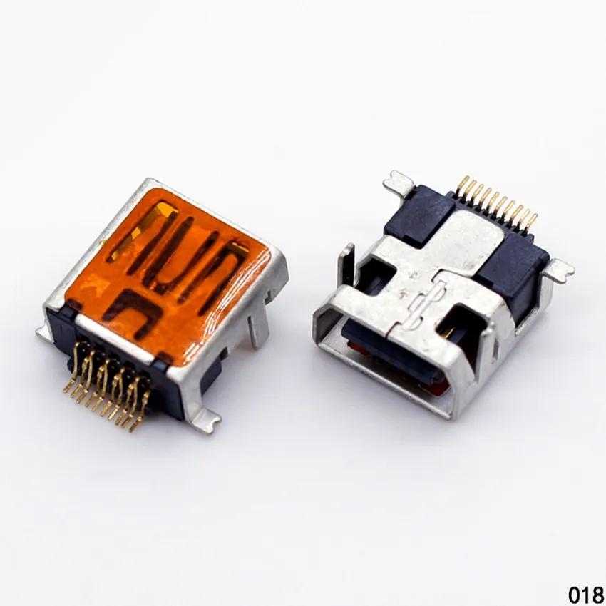 1x гнездовой разъем V3 10-контактный Mini USB для GPS HDD разъемы китайского телефона типа F