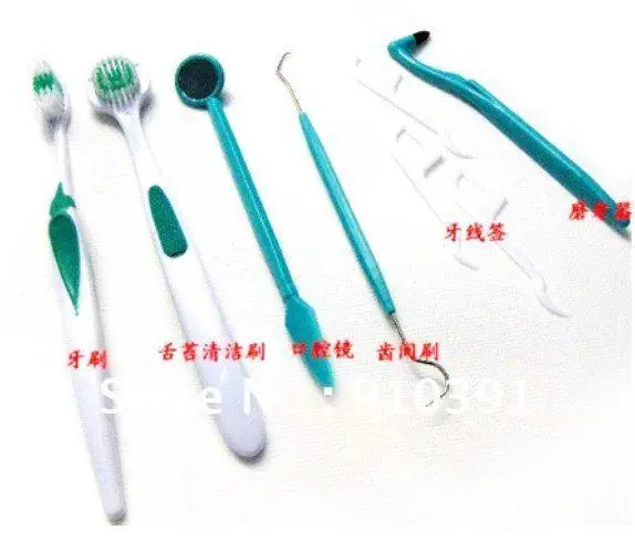 8 шт./компл. набор по уходу за зубами устройство для гигиены полости рта зубная