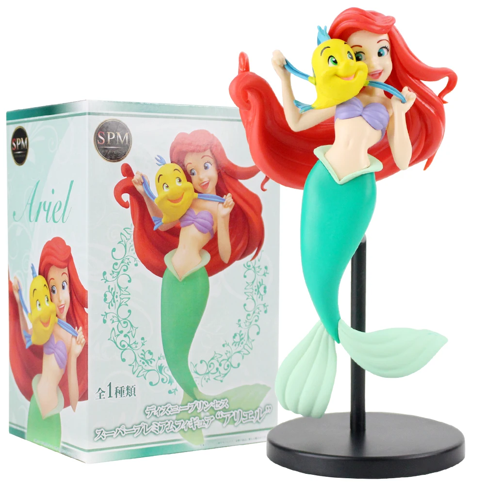 23 см горячая кукла из фильма Принцесса Маленькая Русалочка статуя ПВХ фигурка