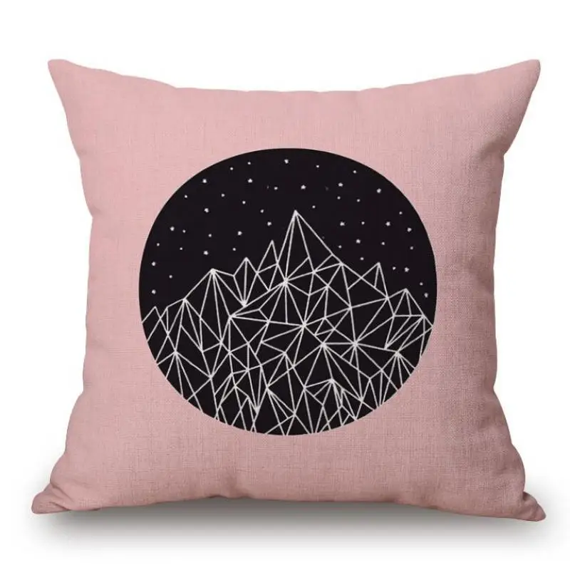 Современный декор геометрический чехол для подушки в скандинавском стиле