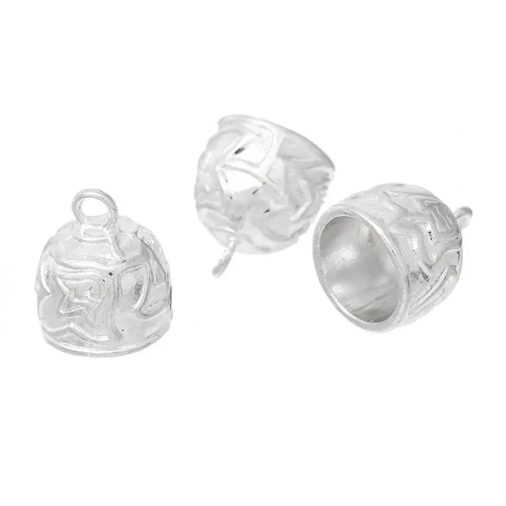DoreenBeads Концевая крышка для ожерелья наконечники кожаного шнура украшения