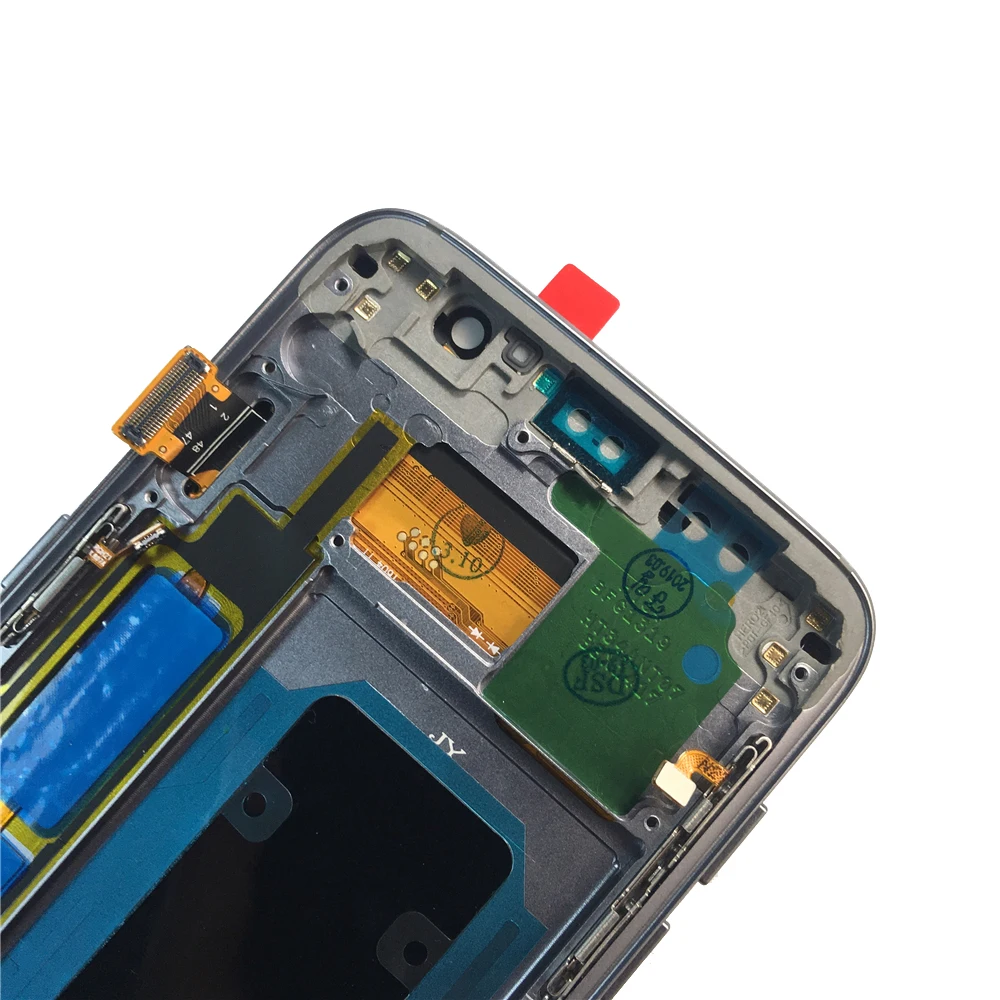 5 ''Супер AMOLED LCD с рамкой для SAMSUNG Galaxy s7 edge G935 G935F сенсорный экран дигитайзер